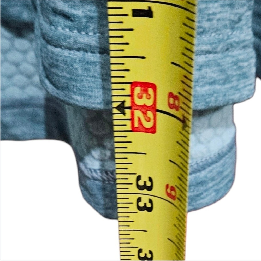 LL Bean Mens Active Quarter Zip Hoodie Blue Gray Heathered XXXL 3XL 521237 - Picture 8 of 8